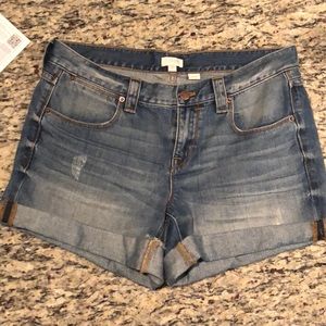 J Crew Jean Shorts